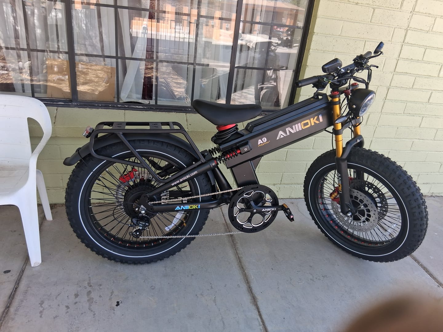 Customer photo review of 2025 Version A9 Pro Max 60V Dual Motor Ebike