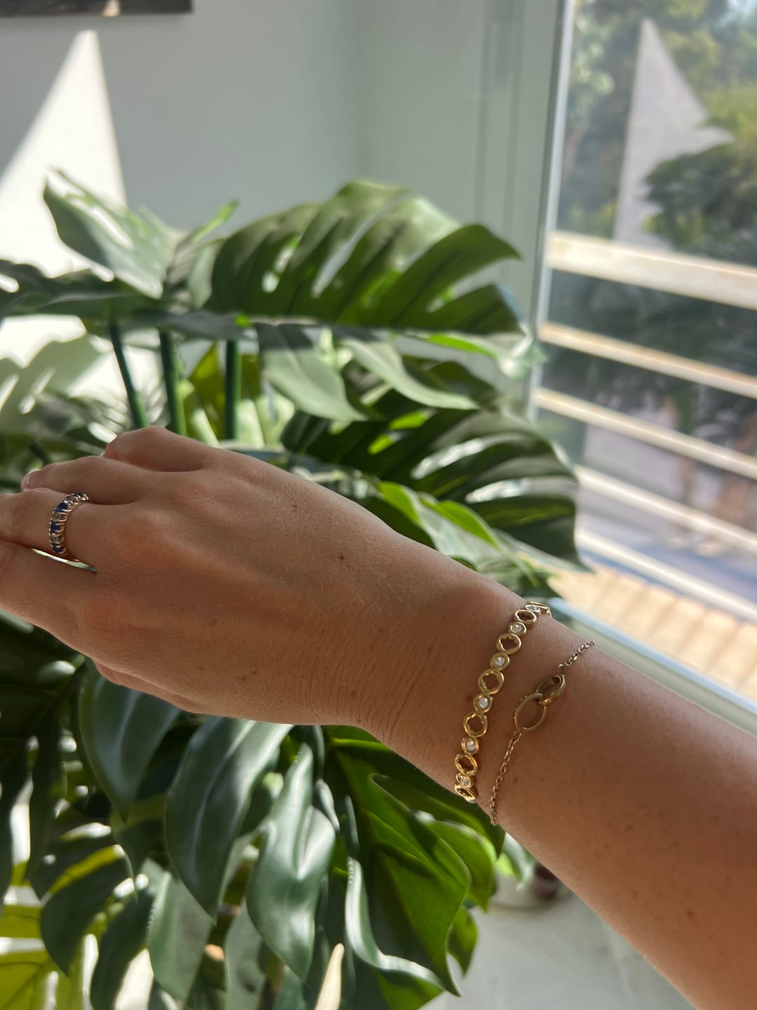 Customer photo review of Linked Bracelet