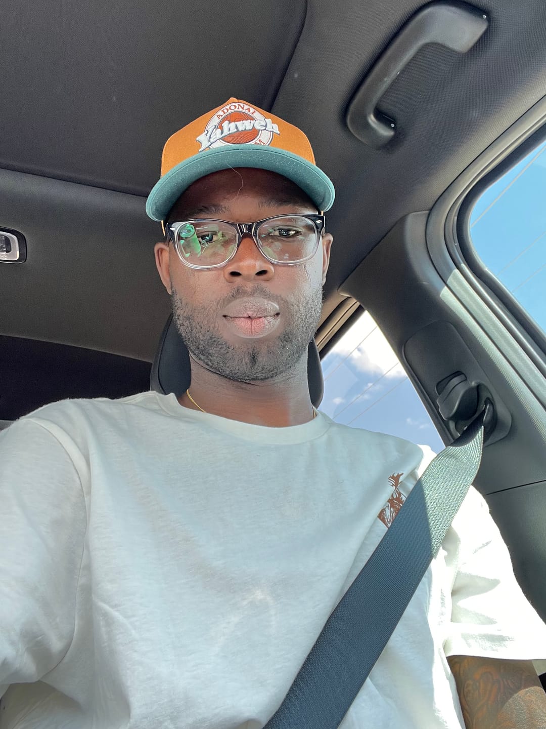 Customer photo review of ‘7’ Premium Wool Blend SnapBack - Black/White