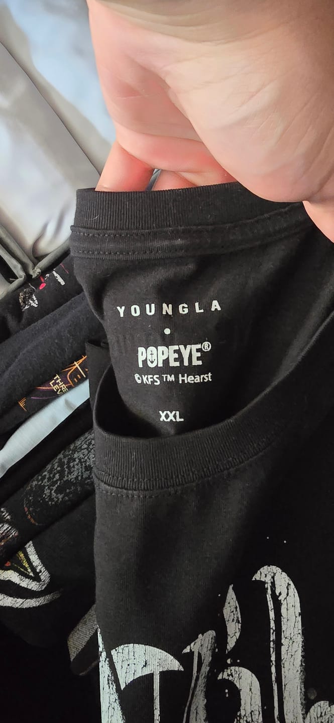 Customer photo review of 4195 - Popeye Tees