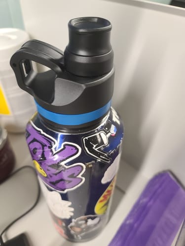 Customer photo review of 4-Piece Replacement Lid Set for Jumbo Outdoor Bottle Collection