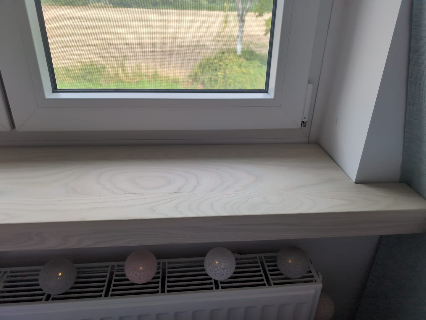 Customer photo review of Aufsatzfensterbank Weiß