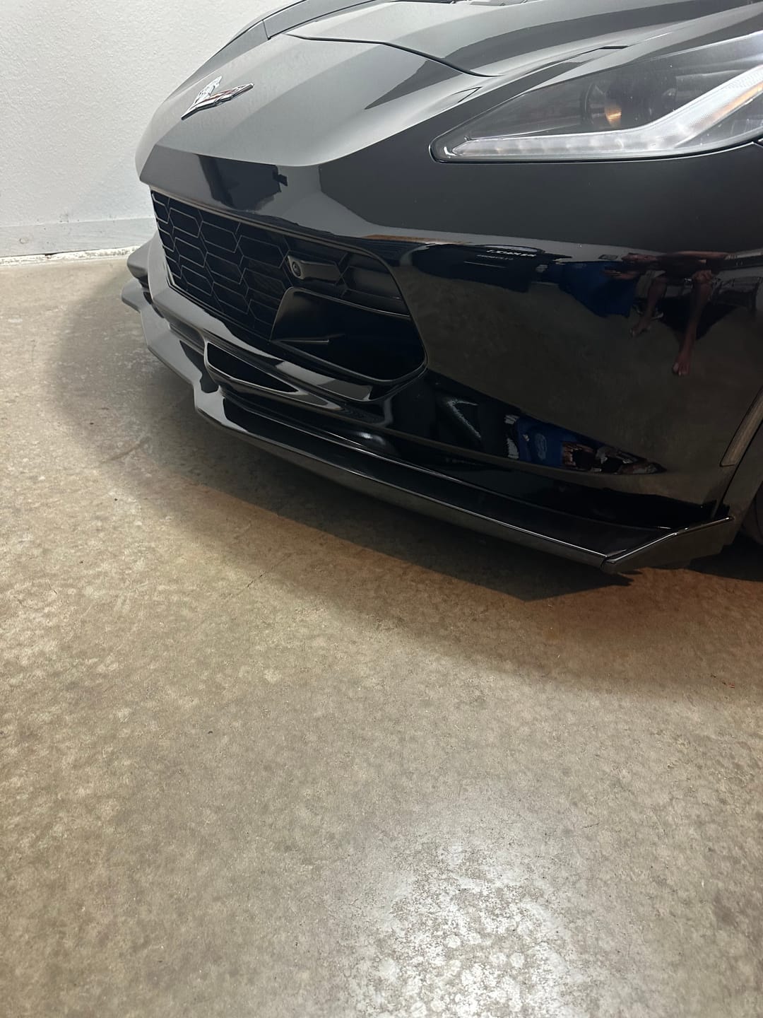 Customer photo review of Chevrolet Corvette C7 Stage 2 Front Splitter