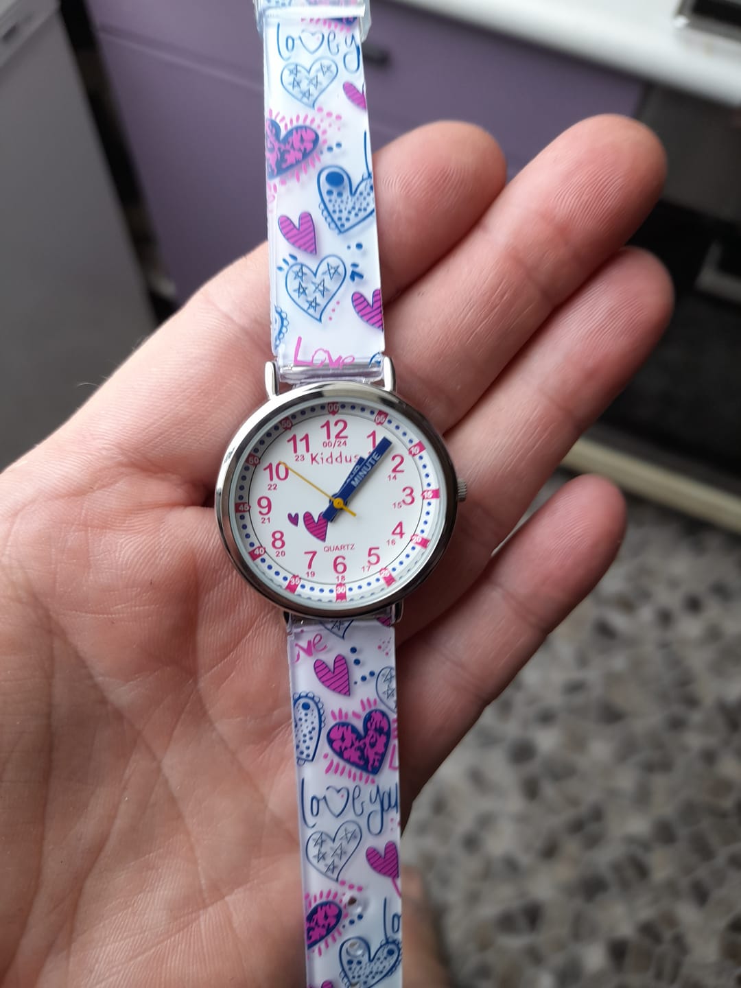 Customer photo review of Hearts Time Teacher - Educational Watch