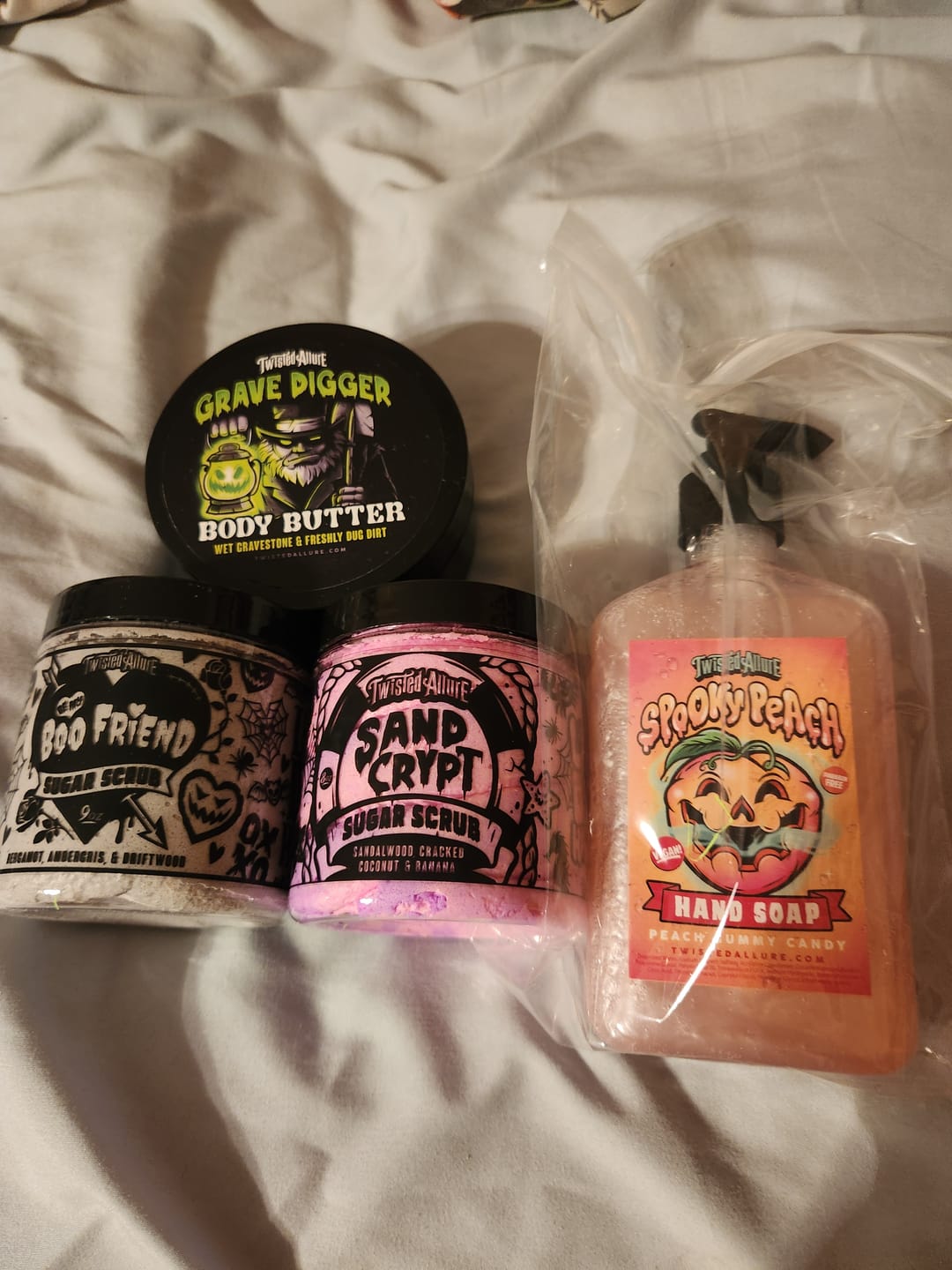 Customer photo review of Grave Digger Body Butter