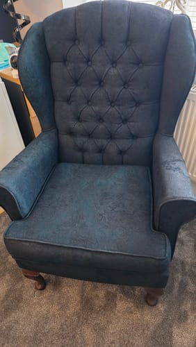 Customer photo review of Fabric Paint -- Dark Blue