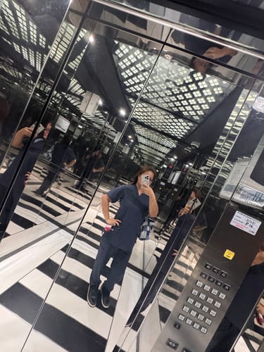 Customer photo review of Women's Scrub Set - S3102-S3202