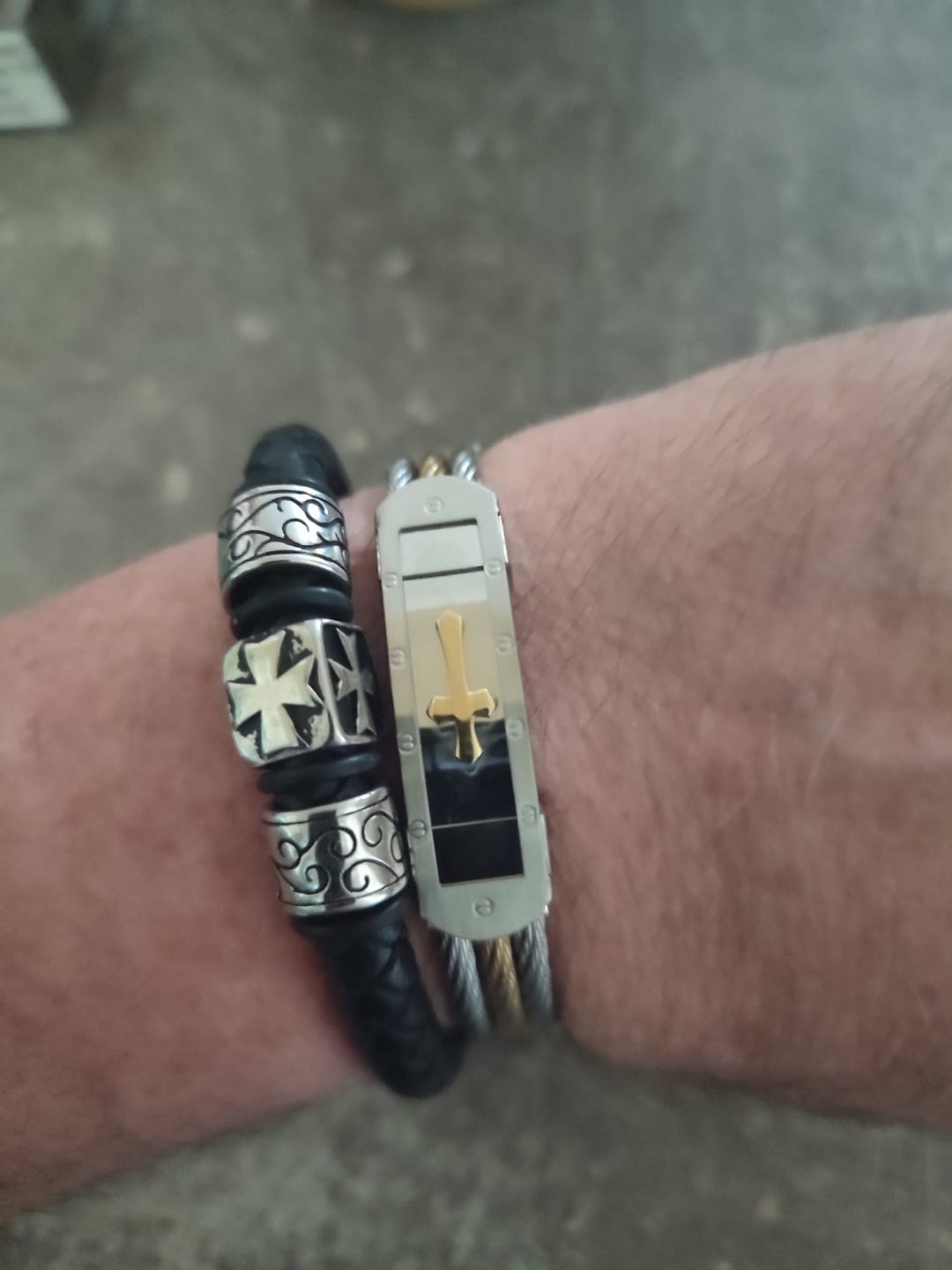 Customer photo review of Bracelet du Chevalier