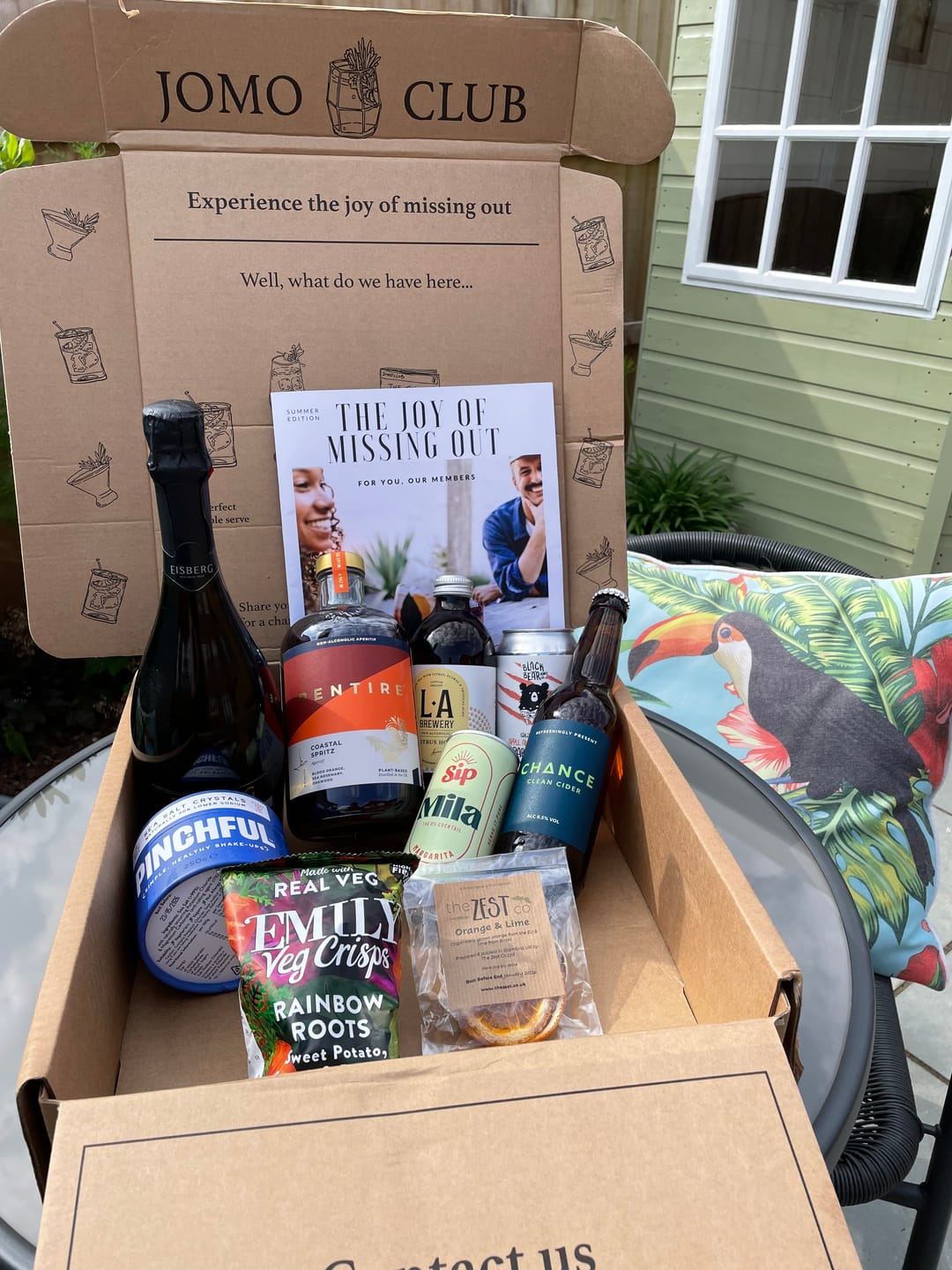 Customer photo review of Monthly, Bi-Monthly or Quarterly JOMO Box