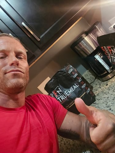 Customer photo review of True Meal Low Carb Meal Replacement