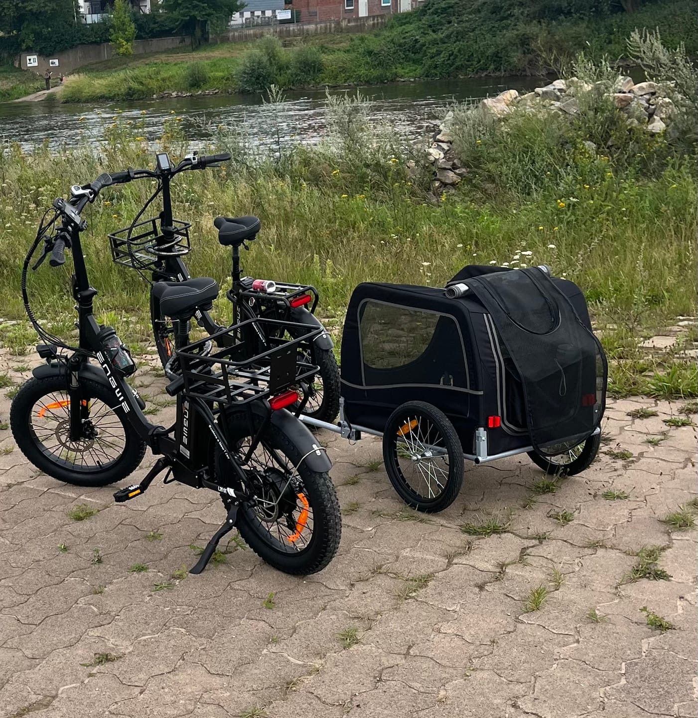 Customer photo review of Engwe L20 SE 250W 20" Foldable Electric Bike 561Wh Trekking Bike Step-through E-bike 36V 15.6Ah Battery