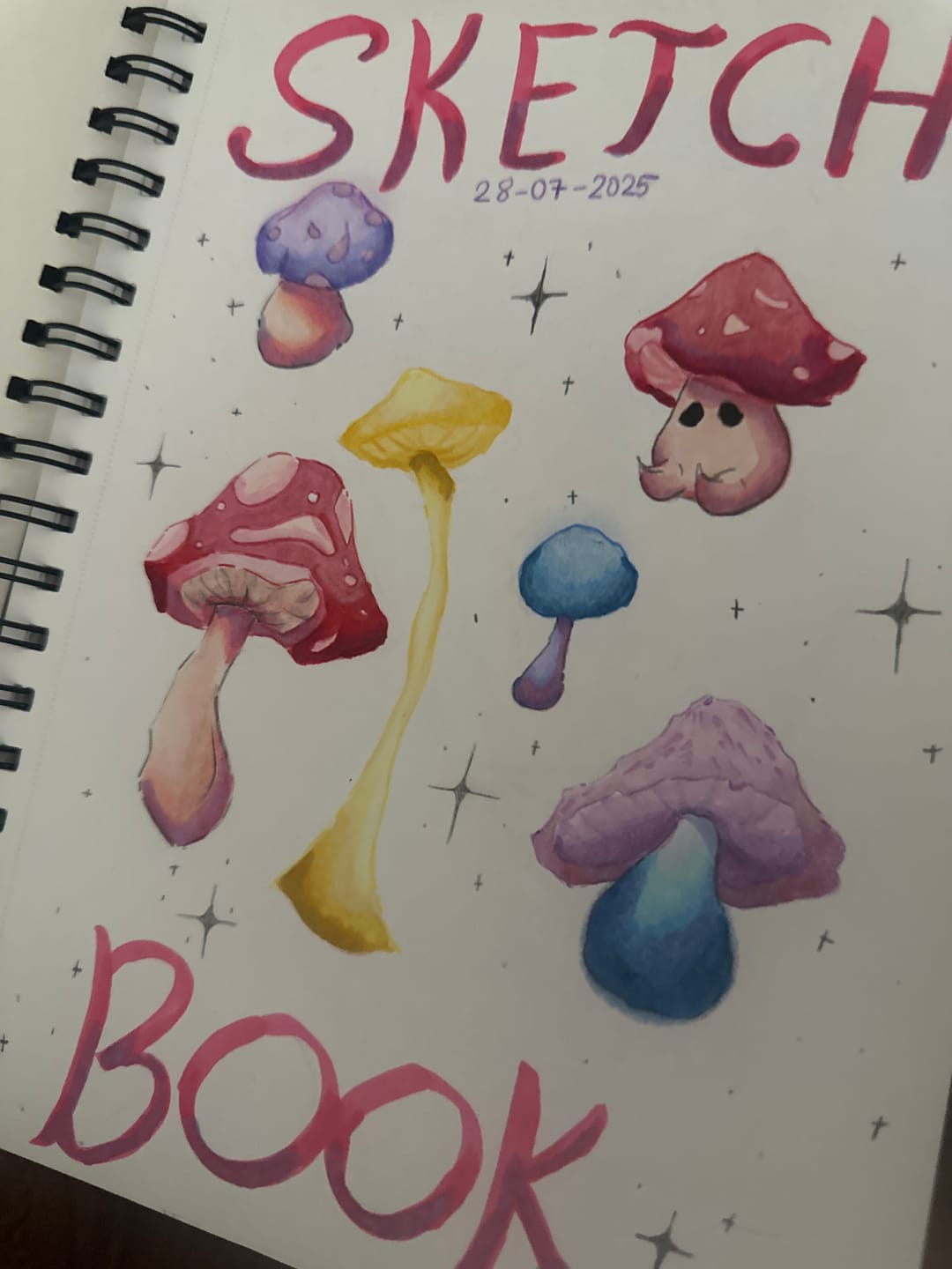 Customer photo review of Ohuhu Spiral-Bound Marker Pad for Alcohol Markers