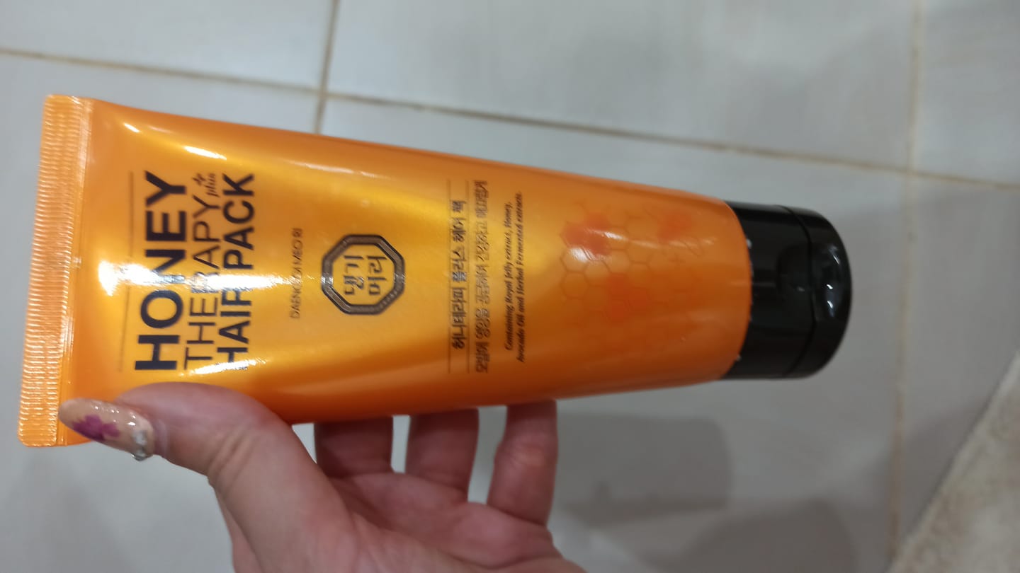 Customer photo review of Професионална Маска - Грижа с масло от авокадо и пчелно млечице Doori Honey Therapy Plus