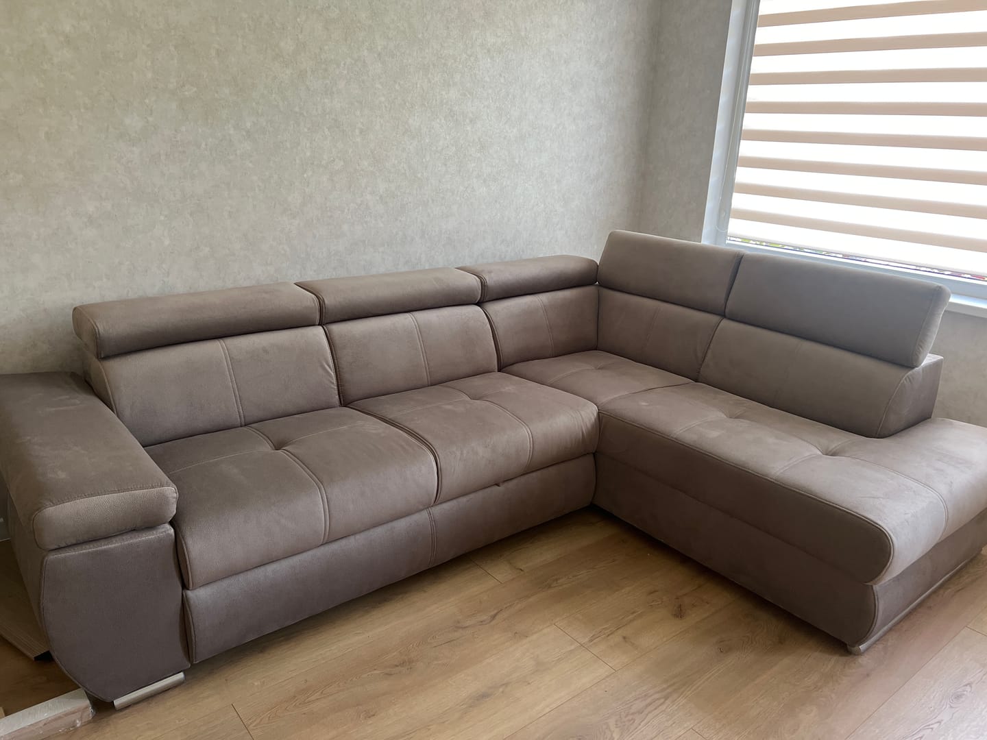 Customer photo review of Minkštas kampas Lisabona II