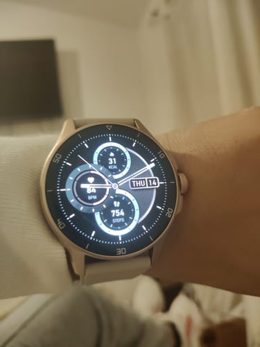 Customer photo review of Smartwatch Reloj Kronos Oblivion AMOLED 1.43", Llamadas, Sumergible IP68, Beige