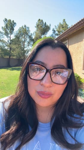 Customer photo review of NATURAL BLACK LACE TOPPER // 8x8 // 20 INCHES