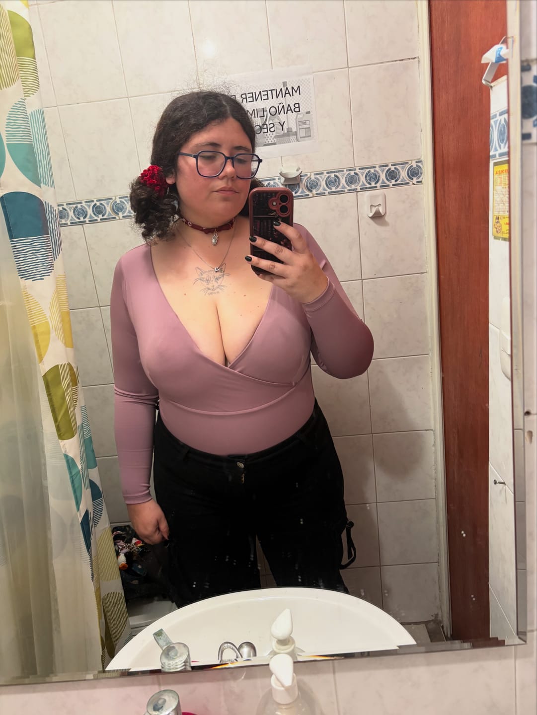 Customer photo review of BODY MODELADOR CRUZADO MANGA LARGA