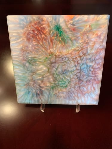 Customer photo review of 12x8x1.5" Silicone Mold For Epoxy Resin - Charcuterie Board Form