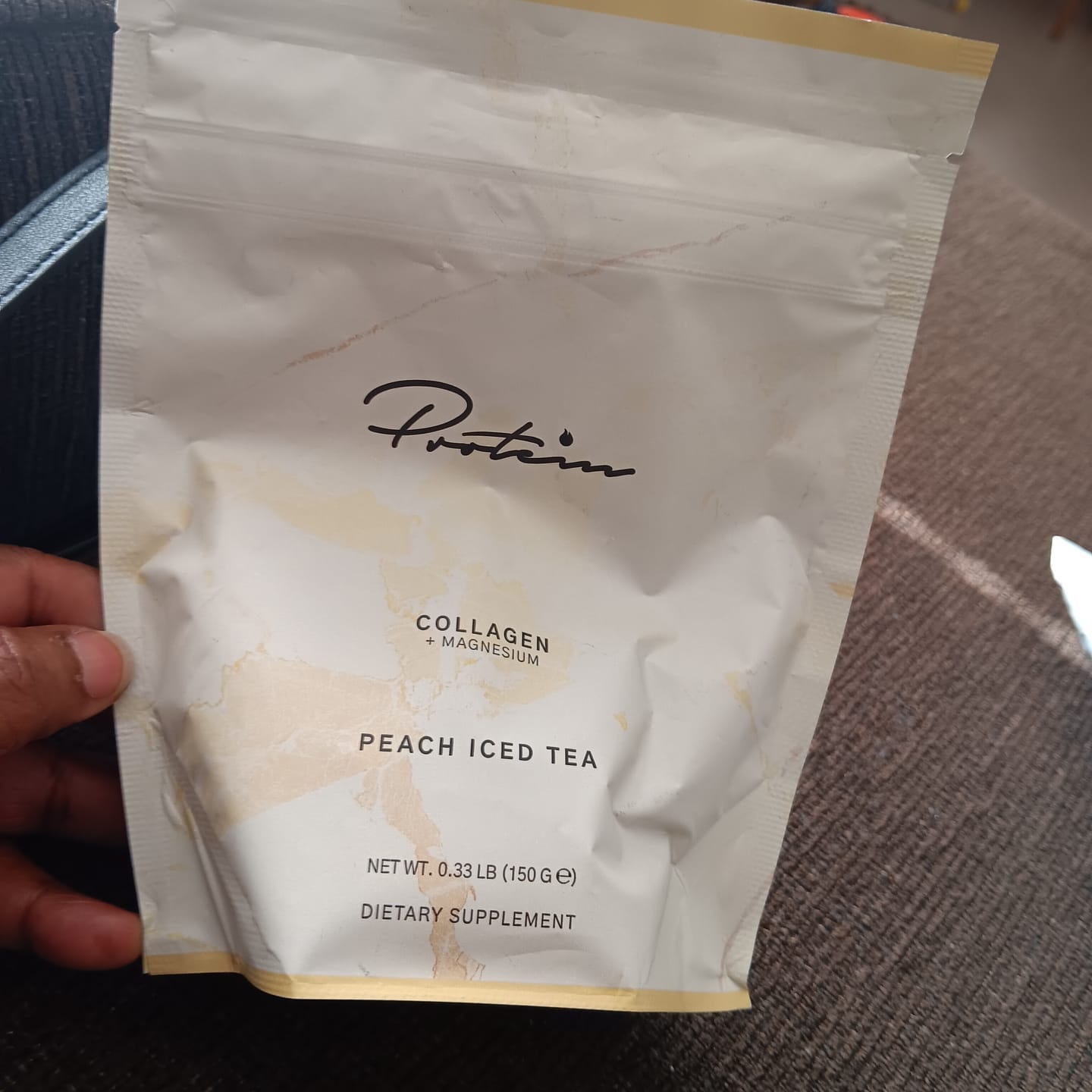 Customer photo review of Clear Whey Protein Powder | 300g