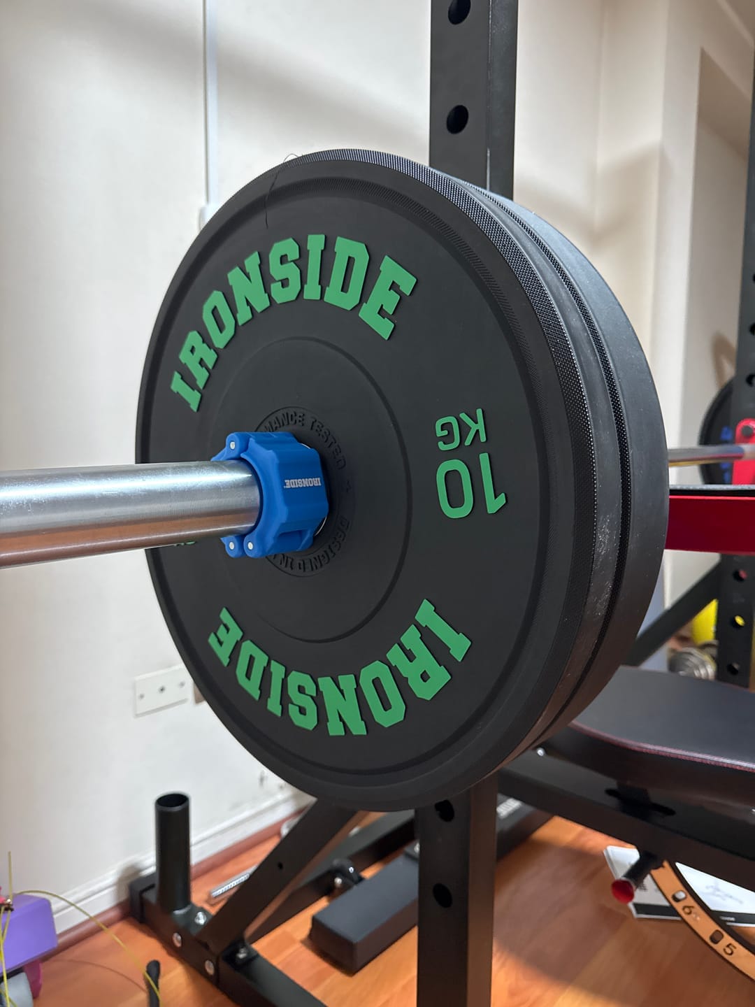 Customer photo review of Disco Olímpico Pro Bumper IRONSIDE (KG)