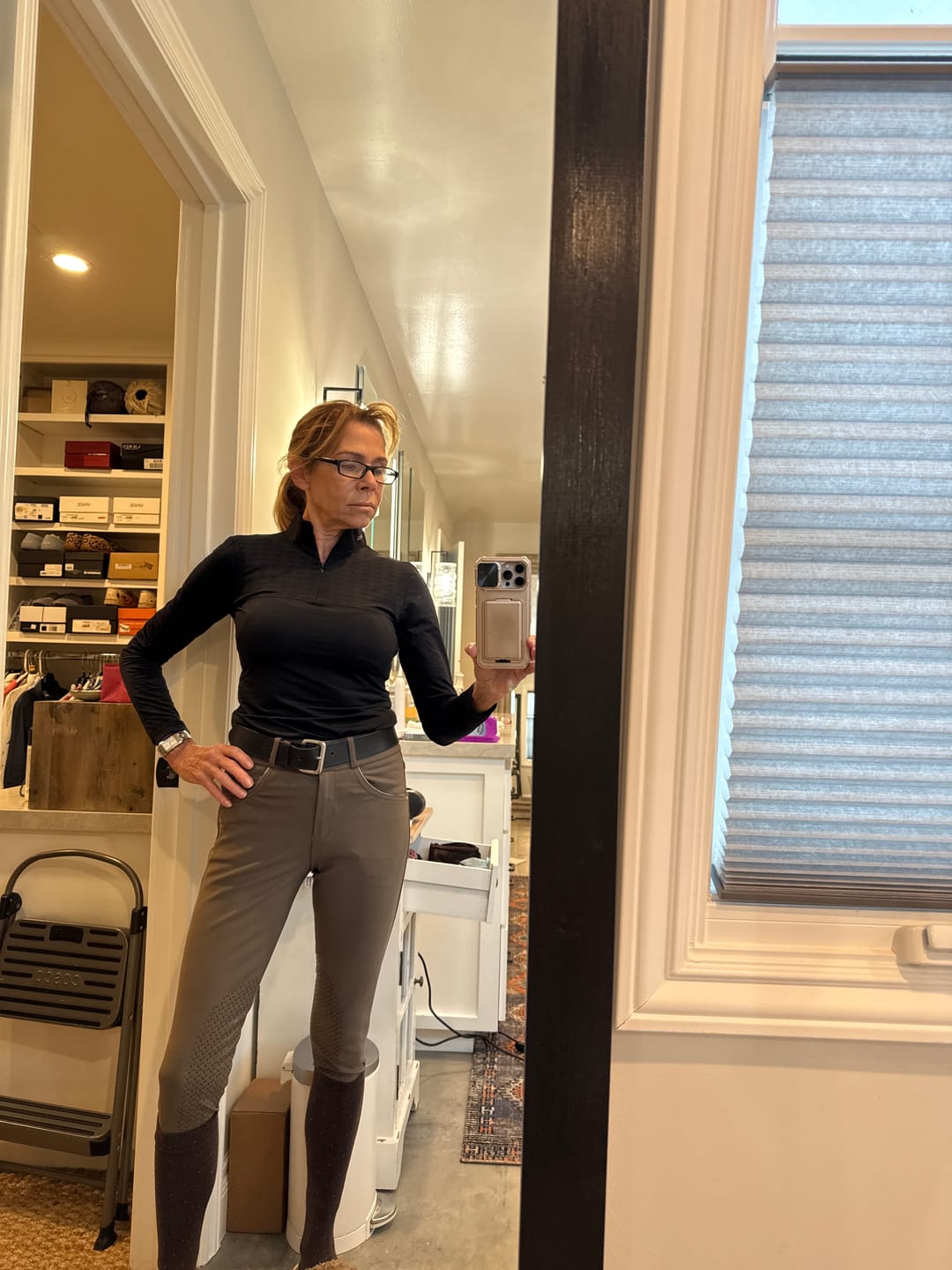 Customer photo review of ULTRA BREATHABLE LONG SLEEVE SHIRT