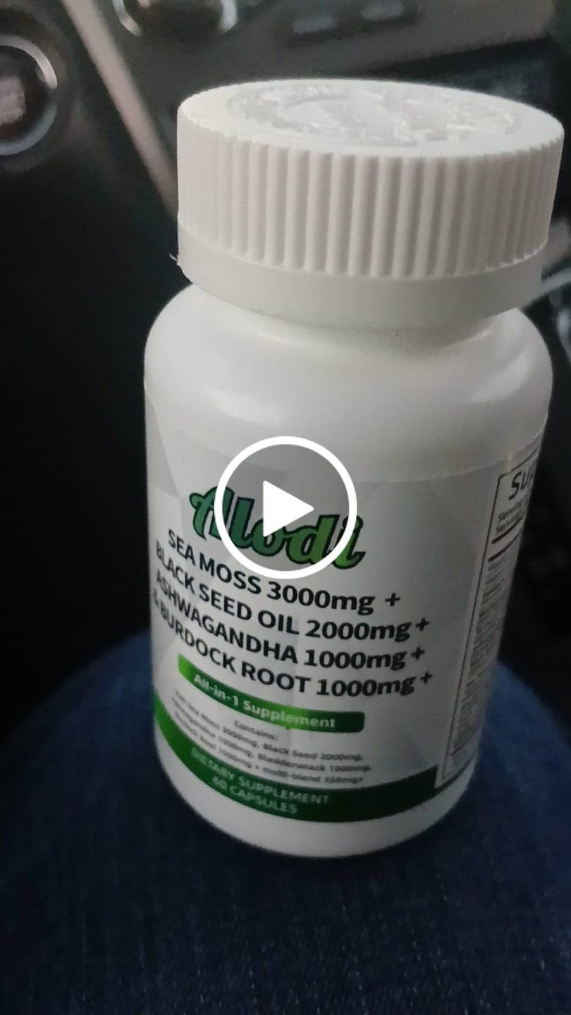 Customer video review of Super Sea Moss Capsule Blend