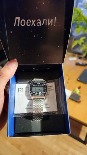 Customer photo review of Reloj Elektronika x Dando la Hora P.R.P. 03 Gagarin Módulo "ЧН-55"
