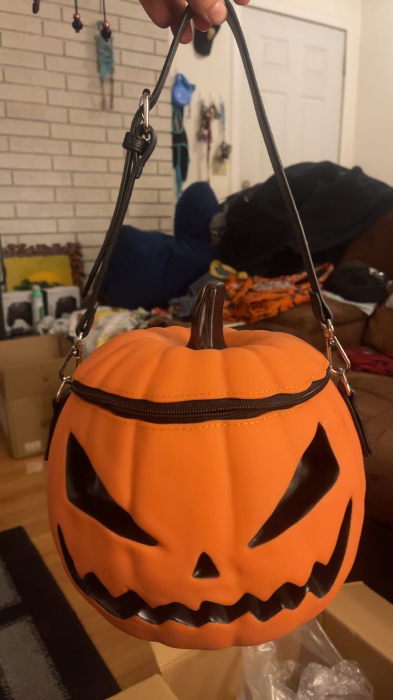 Customer photo review of Sleepy Hollow™ Pumpkin Bag