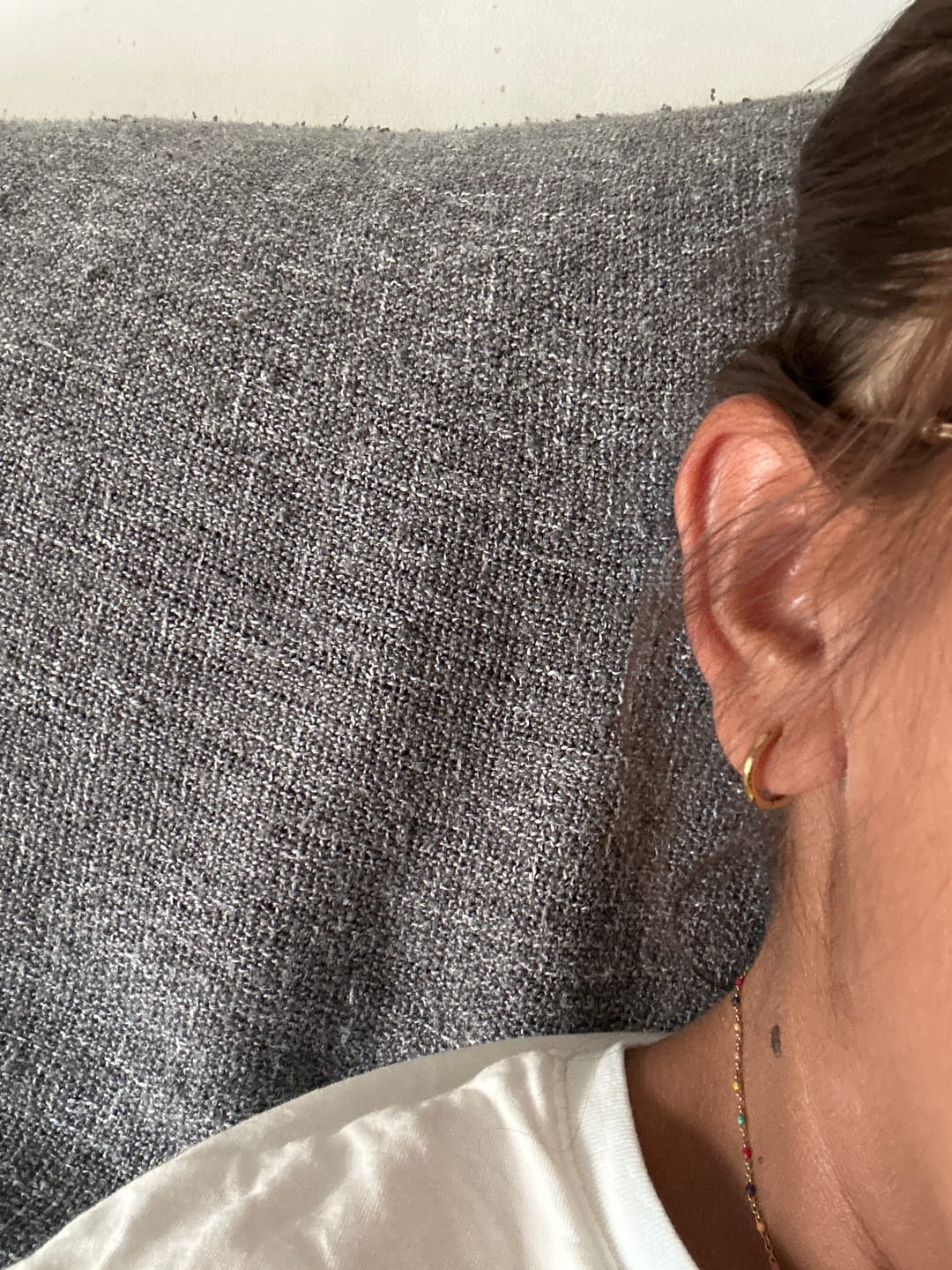 Customer photo review of Pendientes Glorietas Acero