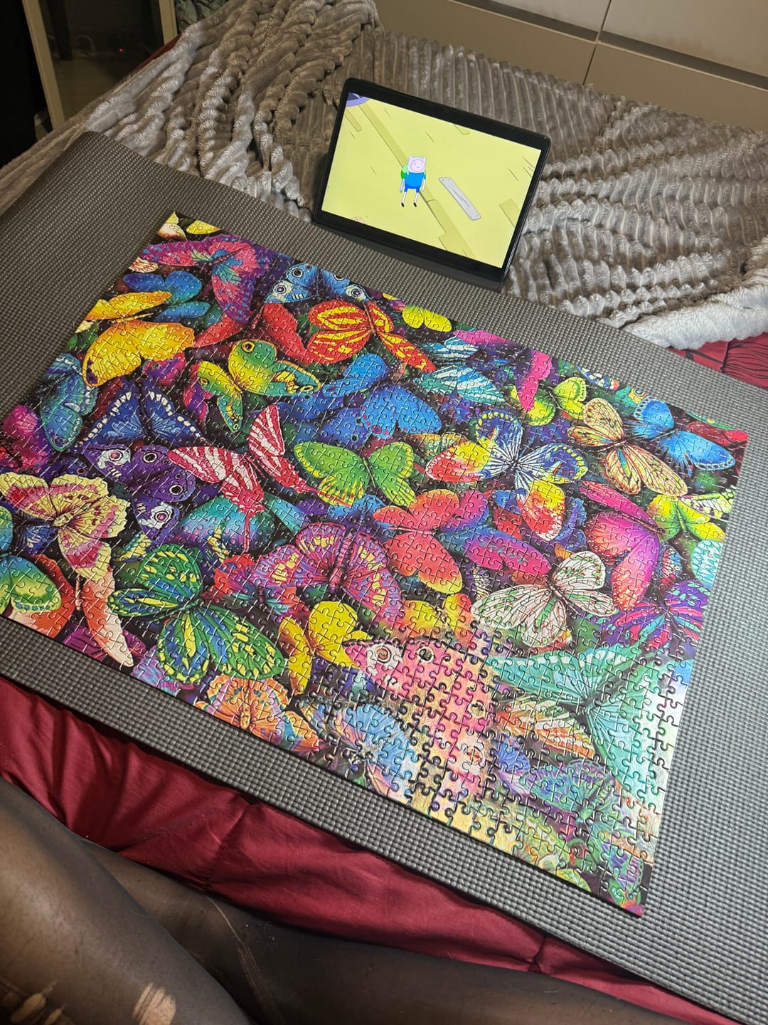 Customer photo review of Puzzle 1000 Piezas Colores 23x19 cm Mariposas | Nobel Gift