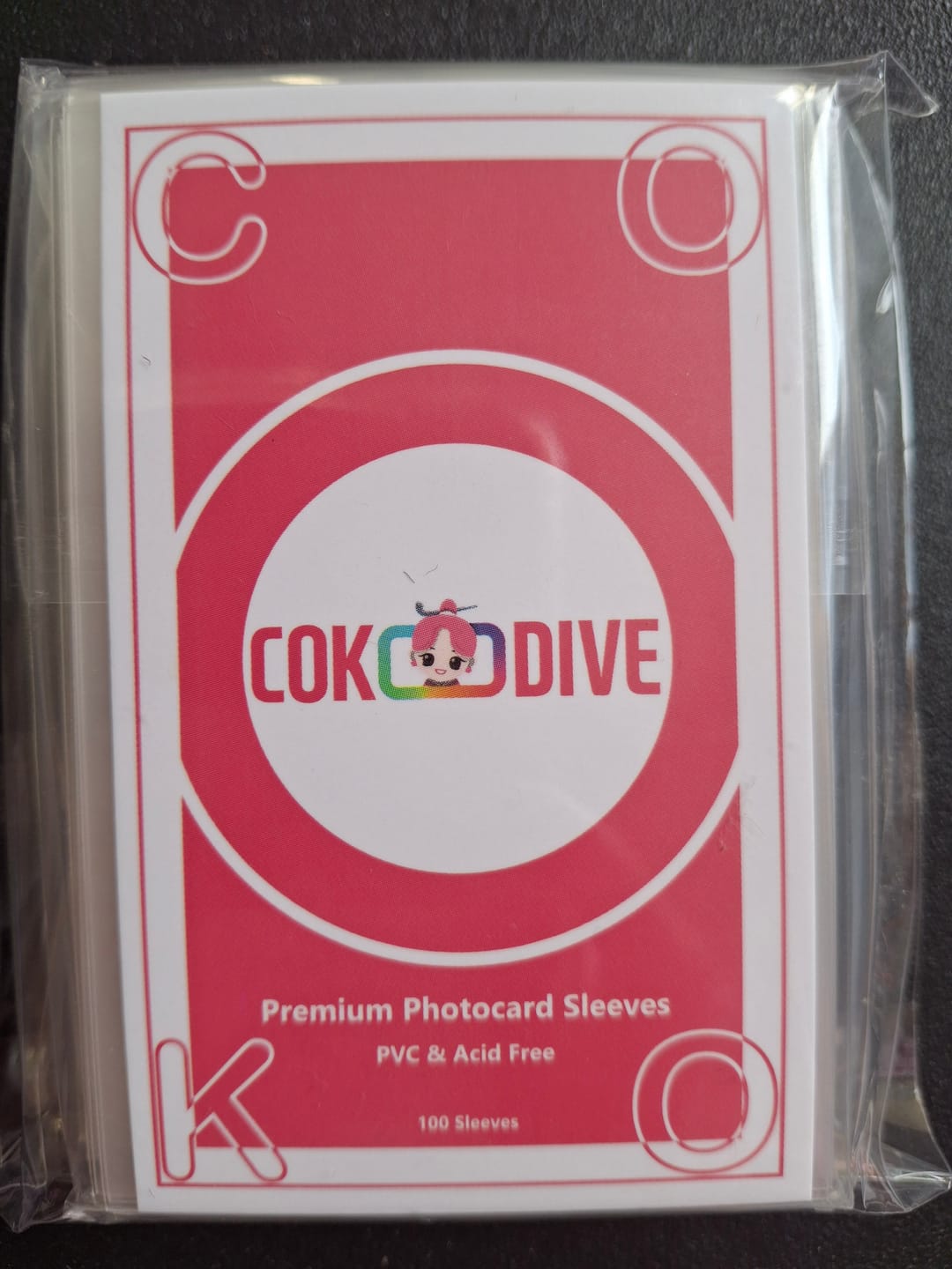 Customer photo review of Premium Photocard Sleeves for K-Pop Fans