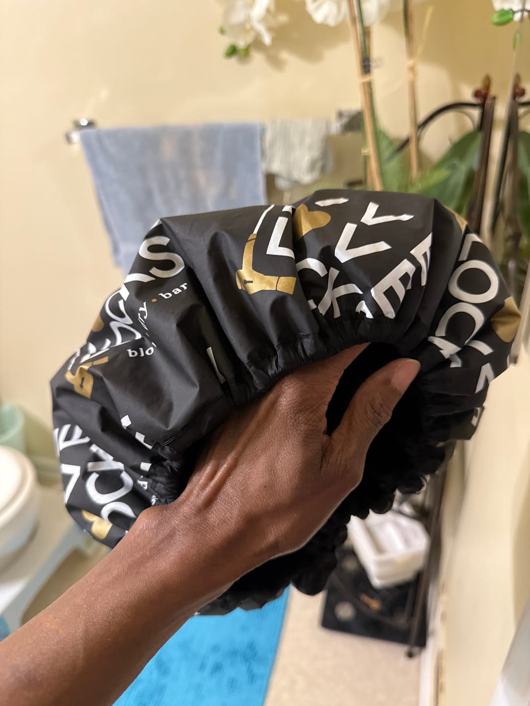 Customer photo review of Shower Cap