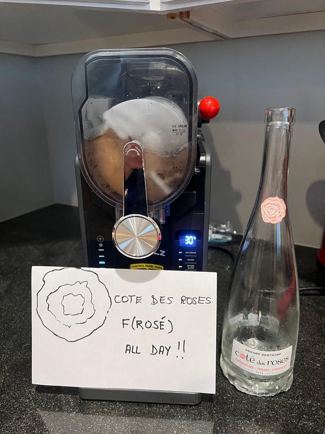 Customer photo review of Cote des Roses rosé (750ml)