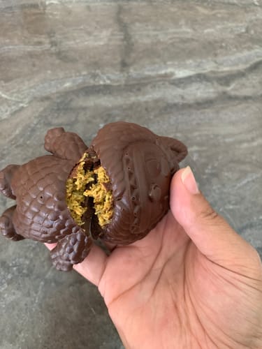 Customer photo review of Vegan Labubu Dubai Pistachio Knafeh Chocolate