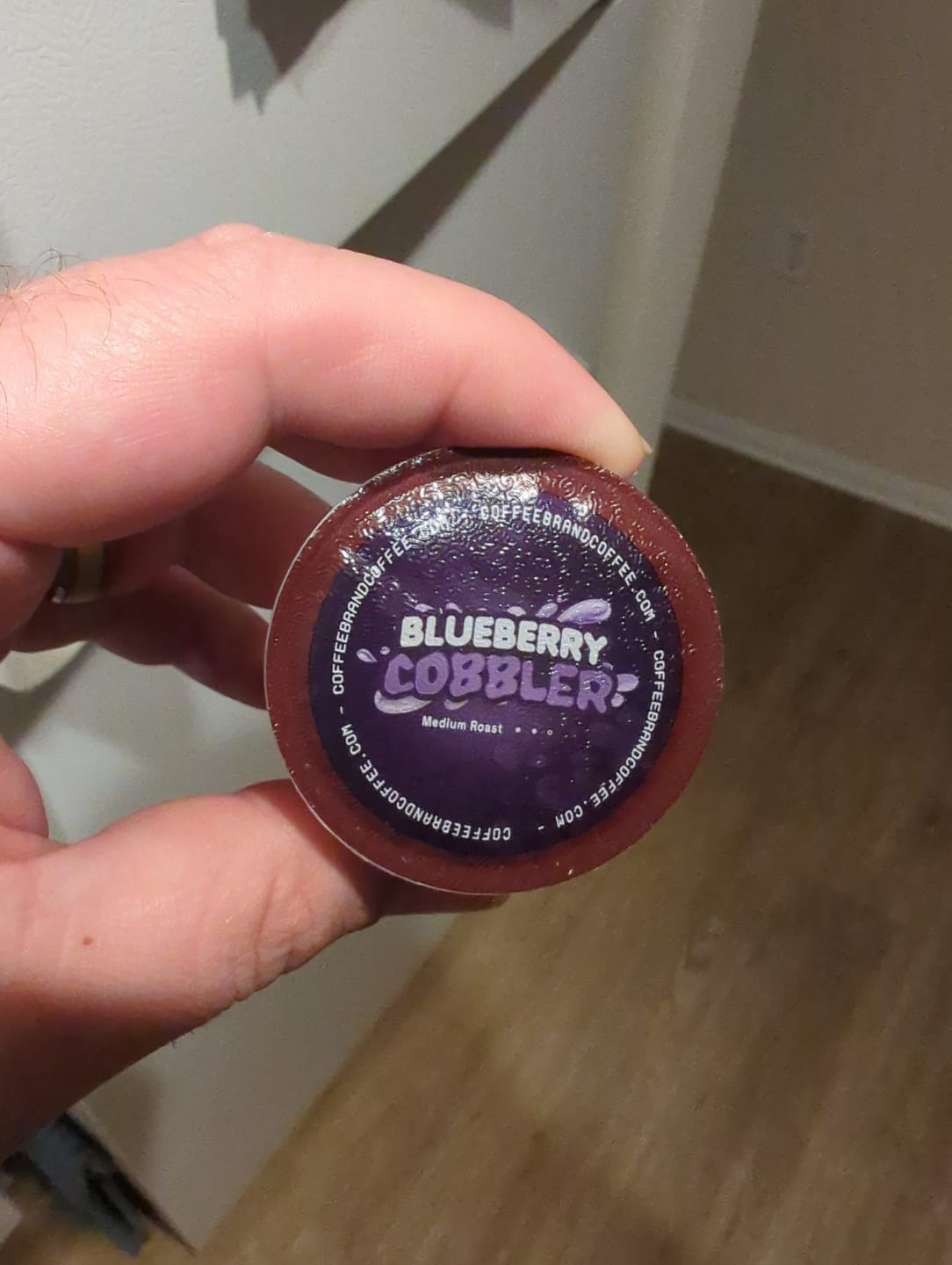 Customer photo review of Blueberry Cobbler Kcups