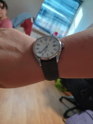 Customer photo review of Panthera Canvas – Uhrenarmband