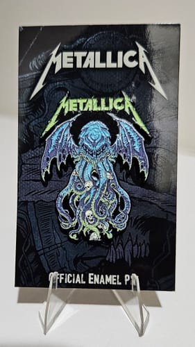 Customer photo review of Metallica - Call Of The Ktulu (Luke Preece Art) - Pin