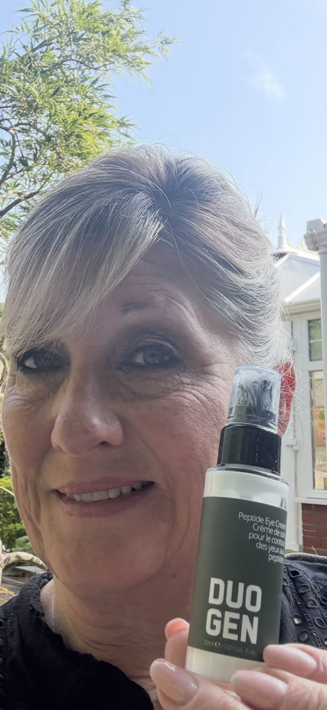 Customer photo review of Peptide Eye Cream 30ml