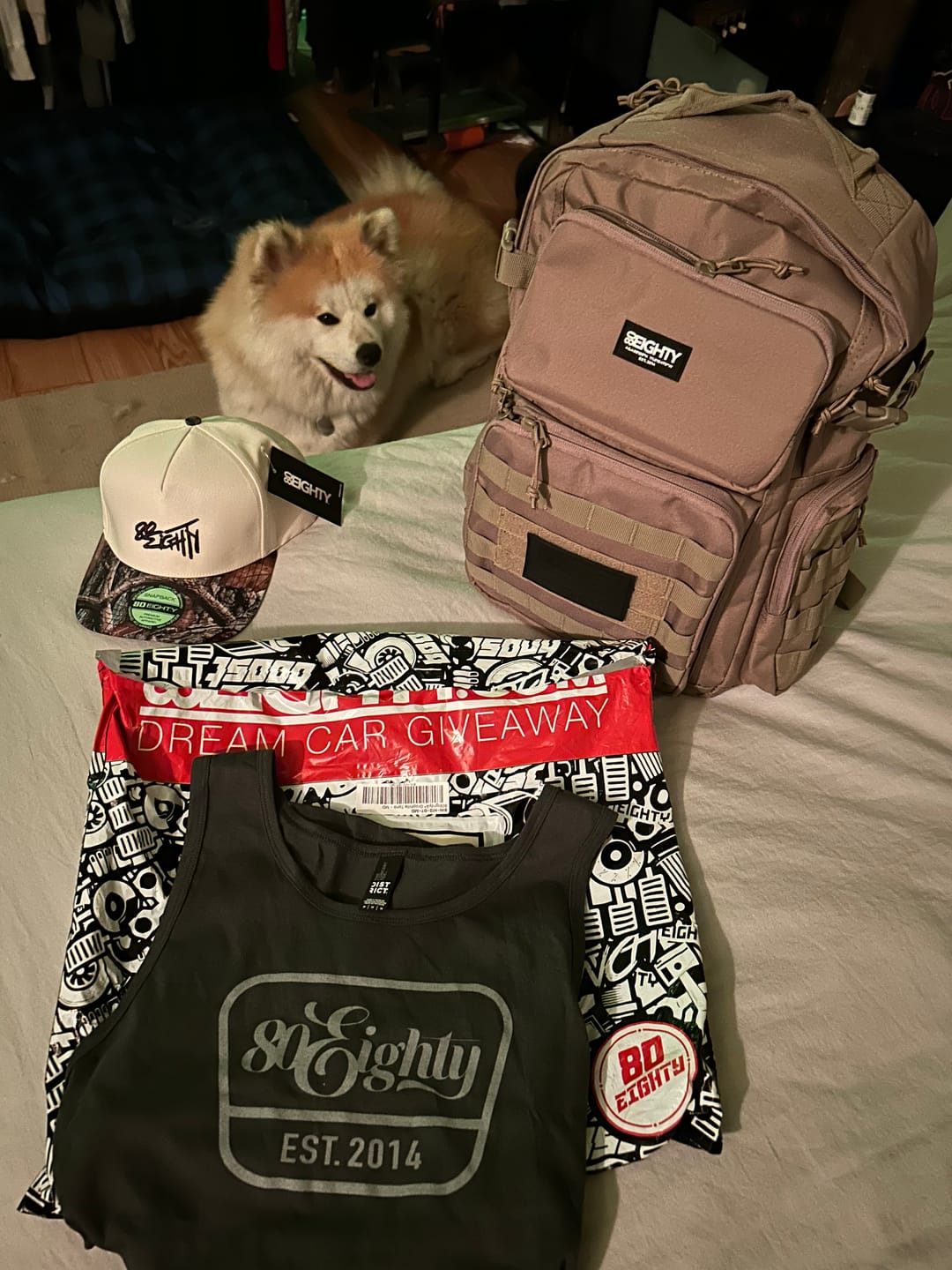 Customer photo review of 80Eighty® Commando Arid Backpack