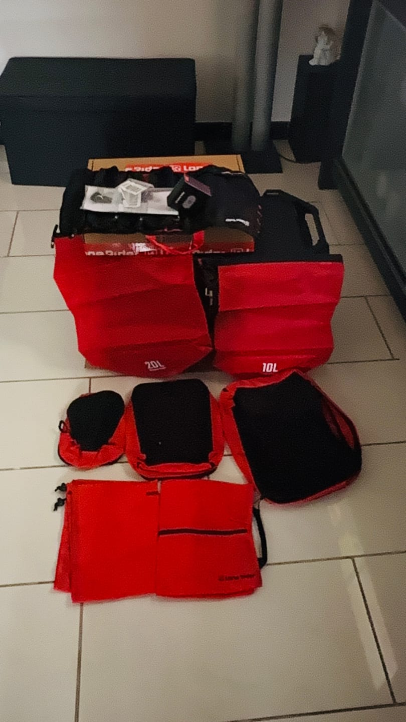 Customer photo review of Travel Packing Cubes - Ultimate Travel Packing Set