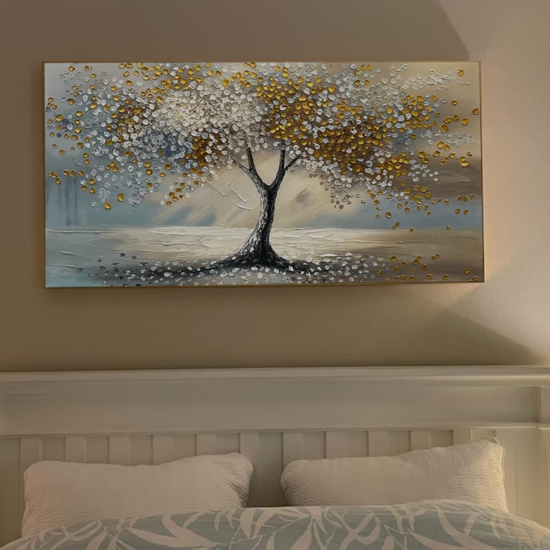 Customer photo review of Tree Abstract Textured Wall Art #TP042