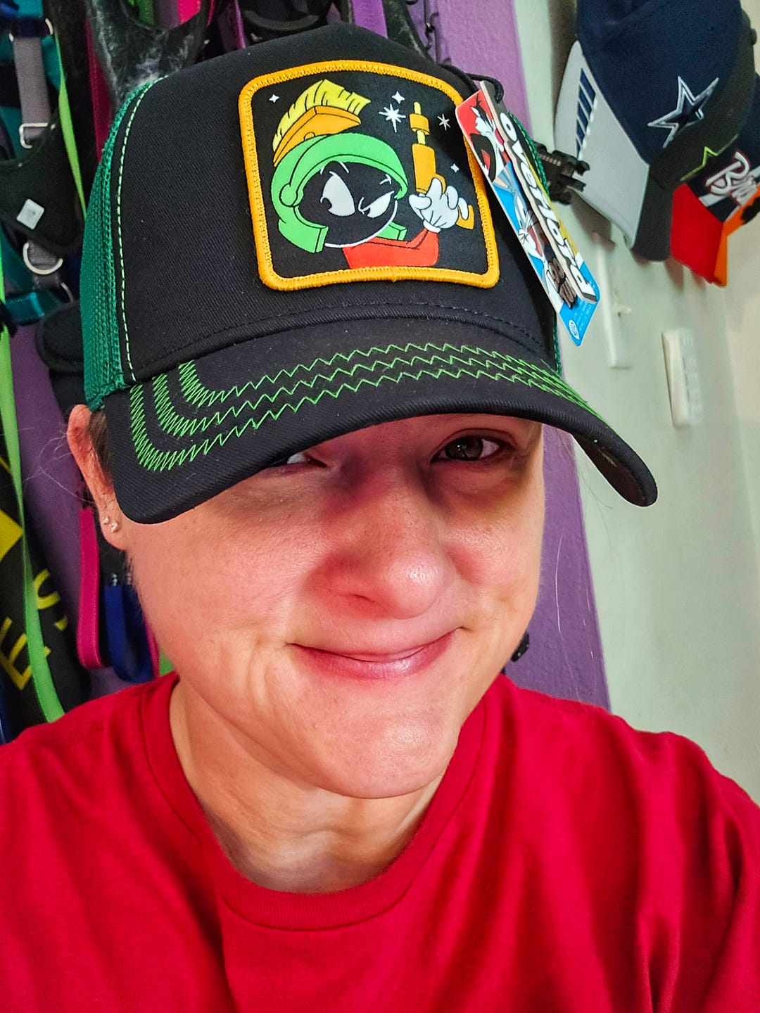 Customer photo review of OVERLORD X Looney Tunes: Marvin the Martian Trucker Cap
