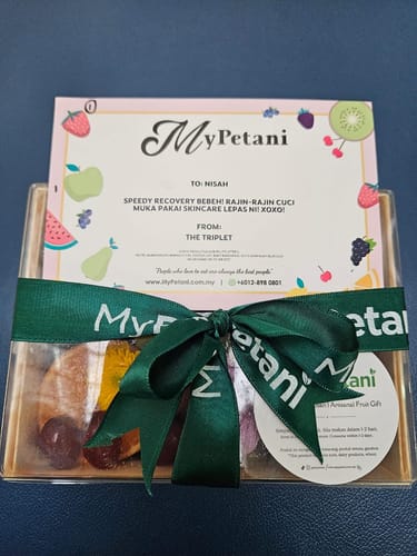 Customer photo review of PADU Little Luxe Fruit Platter (Available in Klang Valley & Penang)