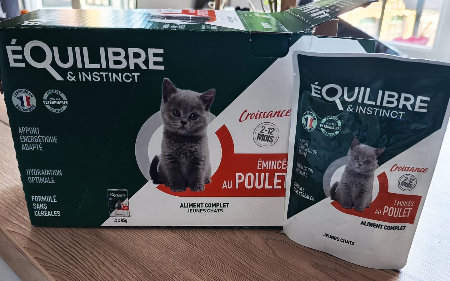 Customer photo review of Emincés au poulet (Chaton)