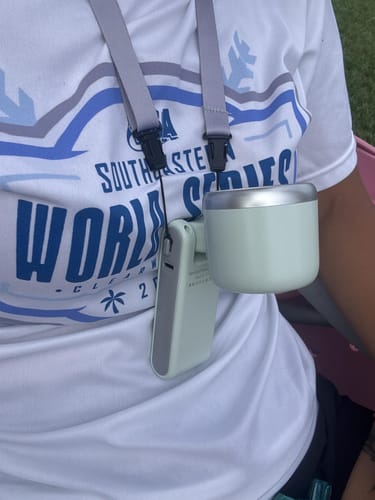 Customer photo review of Portable Handheld Turbo Fan