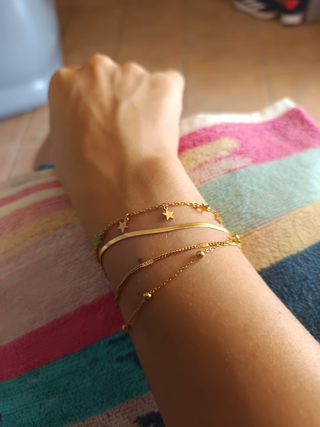 Customer photo review of Pulsera Petra