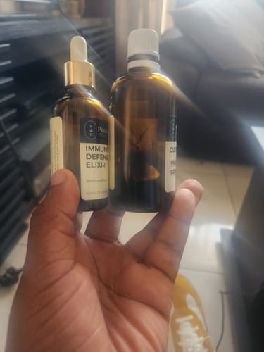 Customer photo review of Immunity Defence Elixir