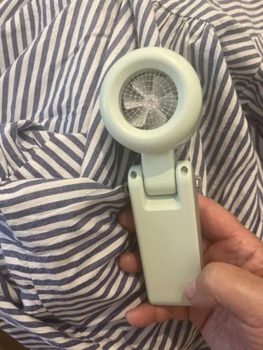 Customer photo review of Portable Handheld Turbo Fan