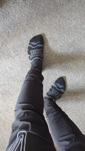 Customer photo review of 7 Pack | Lucky Dip | Compression Shred Socks