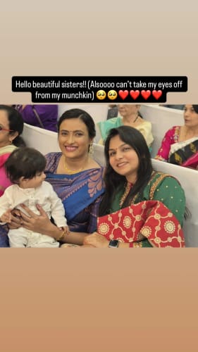 Customer photo review of Royal Blue Woven Banarasi Brocade Silk Saree